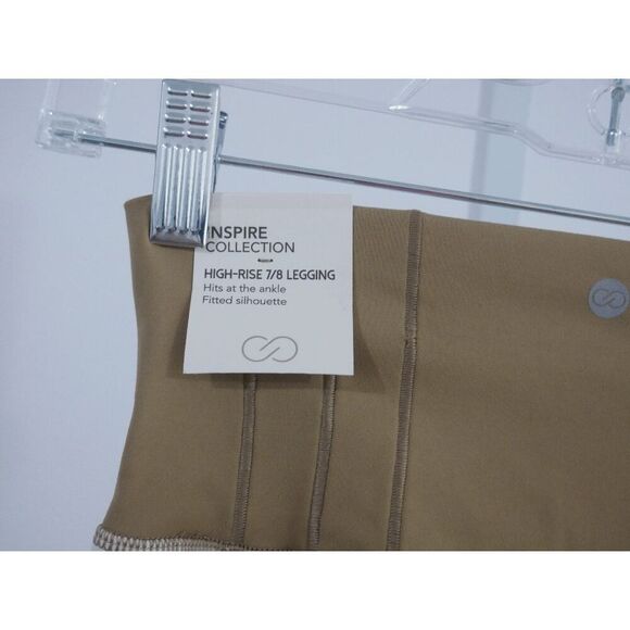 CALIA Women's Sculpt High Rise 7/8 Leggings – Brown & White Colorblock S - Picture 6 of 8